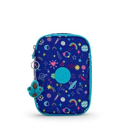 Kipling 100 Pens Makeup Bags Blue | Ki1991I