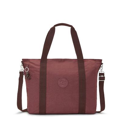 Kipling Asseni Tote Bags Dark Red | Ki2036O