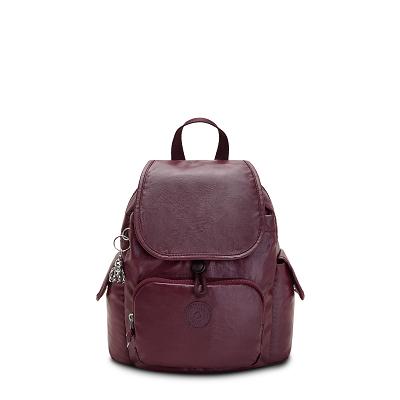 Kipling City Pack Mini Backpacks Burgundy | Ki1395I