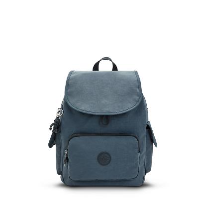 Kipling City Pack Small Travel Backpacks Navy Grey | Ki2139Y