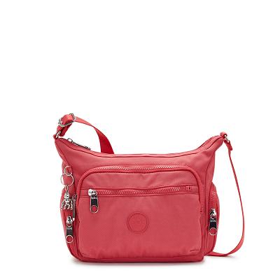 Kipling Gabbie Small Crossbody Bags Beige Coral | Ki2114S