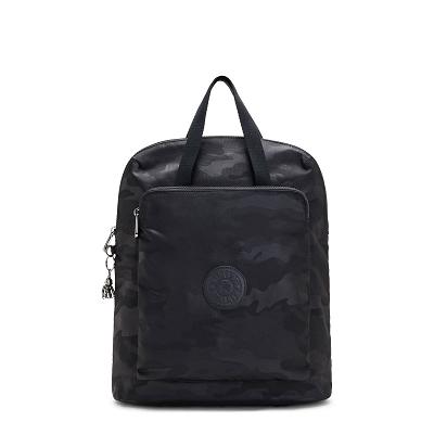 Kipling Kazuki Backpacks Black Camo | Ki1961R