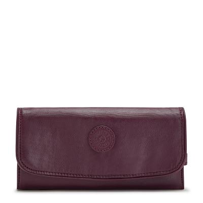 Kipling Money Land Toiletry Bags Burgundy | Ki1710K