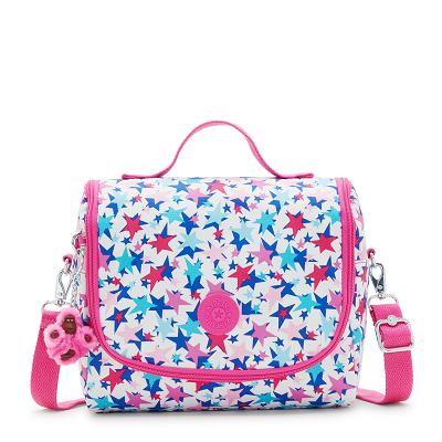 Kipling New Kichirou Lunch Bags Blue Pink | Ki1206F