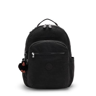 Kipling Seoul Large Laptop Backpacks Black | Ki1719M