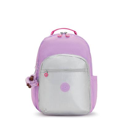 Kipling Seoul Large Laptop Backpacks Purple | Ki2052U