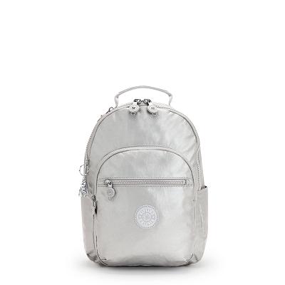 Kipling Seoul Small Travel Backpacks Silver | Ki1066T