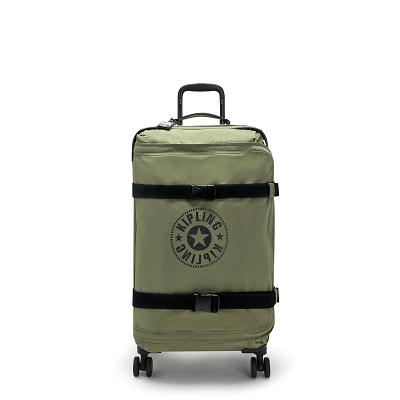 Kipling Spontaneous Medium Rolling Luggage Olive | Ki1264O