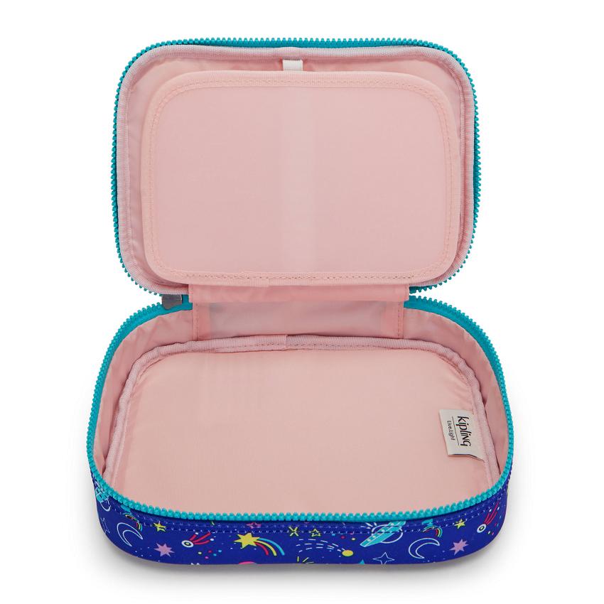 Kipling 100 Pens Makeup Bags Blue | Ki1991I