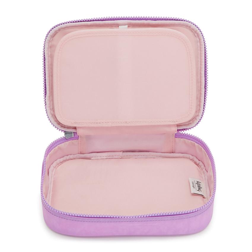 Kipling 100 Pens Makeup Bags Purple | Ki1964U