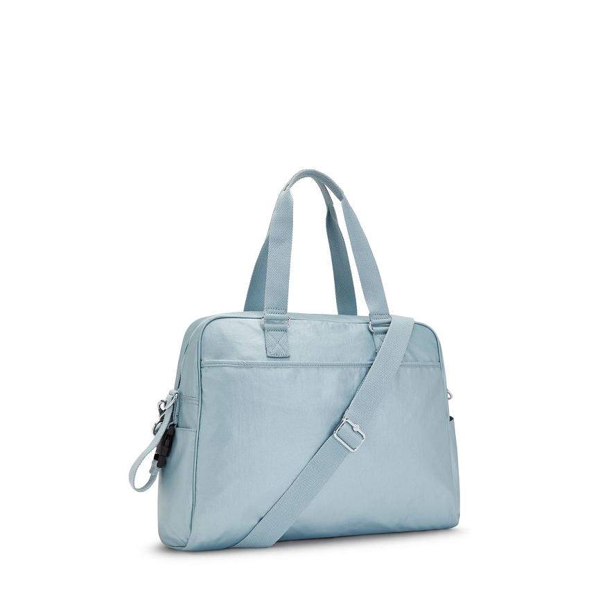 Kipling Alanna Metallic Bags Turquoise Metal | Ki2082Q