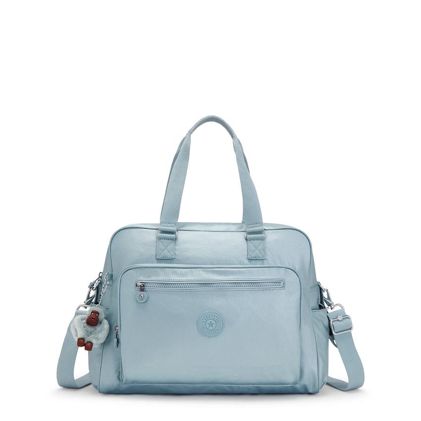 Kipling Alanna Shoulder Bags Turquoise Metal | Ki1734F