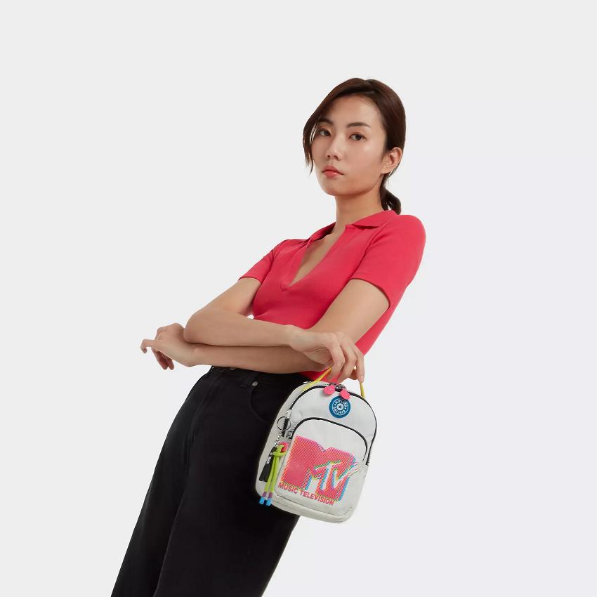 Kipling Alber Backpacks Grey Pink | Ki1281D