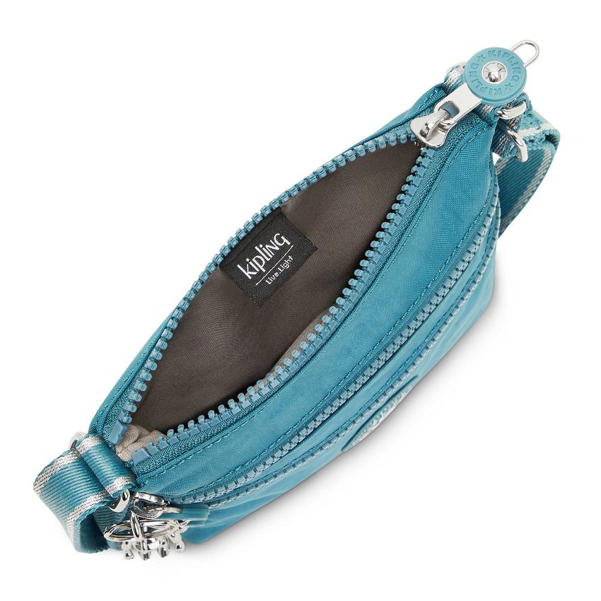 Kipling Alvar Extra Small Crossbody Bags Turquoise | Ki1519J