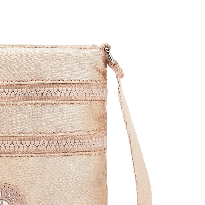 Kipling Alvar Extra Small Crossbody Bags Gold Metal | Ki1532H