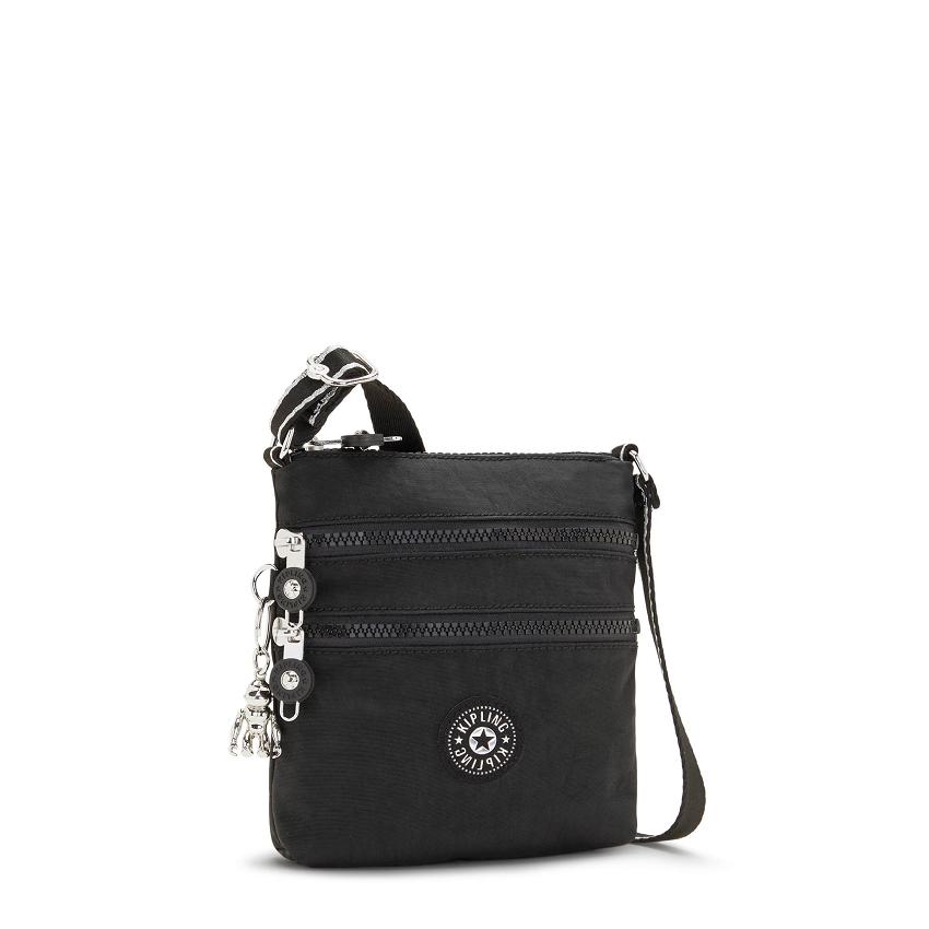 Kipling Alvar Extra Small Crossbody Bags Black / White | Ki1580Z