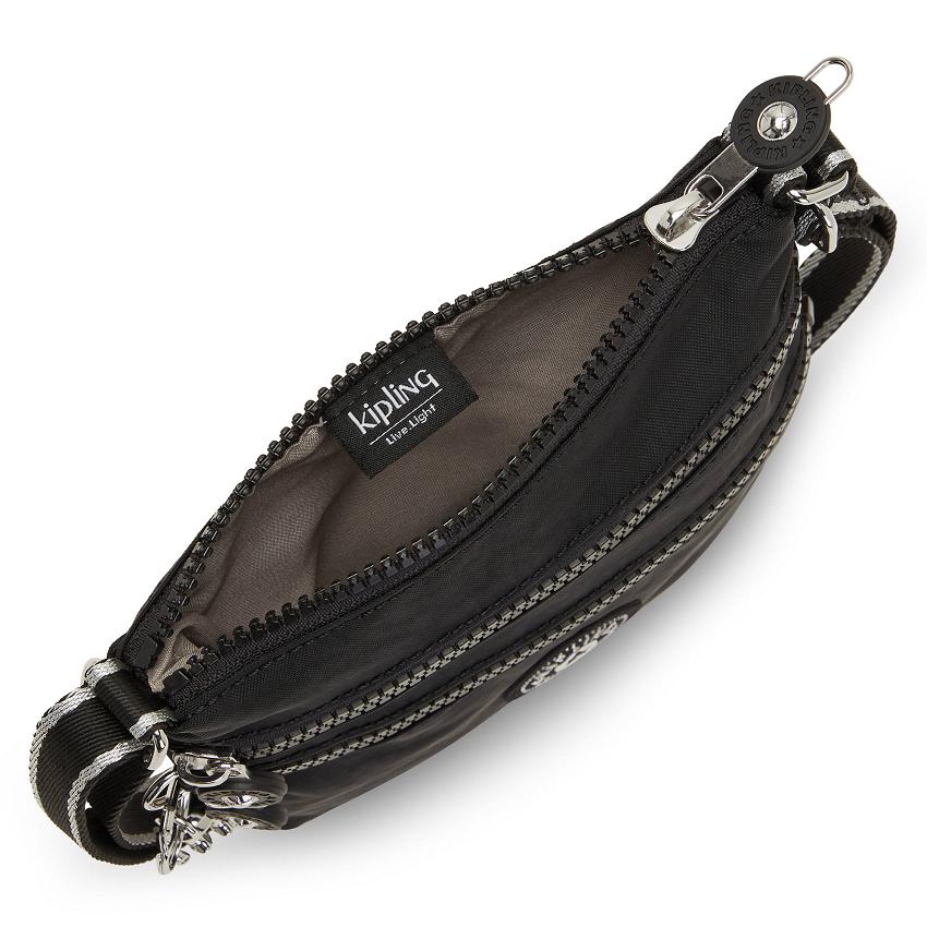 Kipling Alvar Extra Small Crossbody Bags Black / White | Ki1580Z