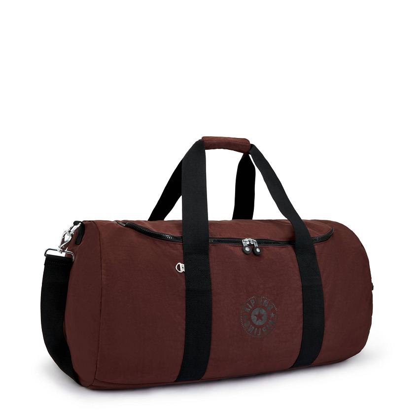 Kipling Argus Medium Gym Bags Dark Red | Ki2020V