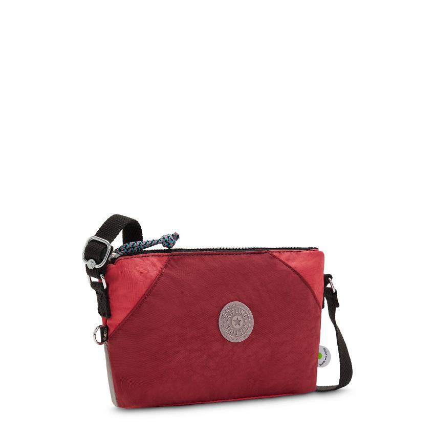 Kipling Art Extra Small Crossbody Bags Red Coral Beige | Ki1661A