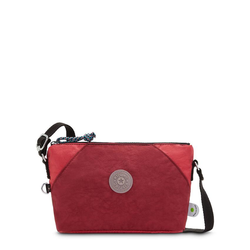 Kipling Art Extra Small Crossbody Bags Red Coral Beige | Ki1661A