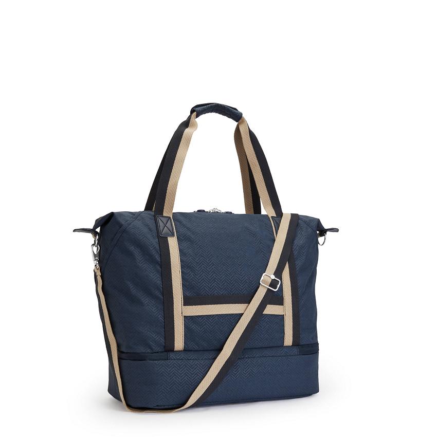 Kipling Art M Weekender Duffle Bags Blue | Ki1806N