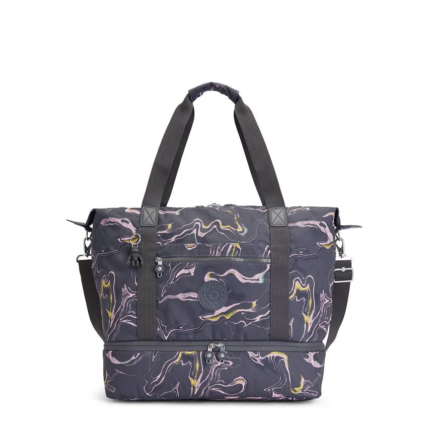 Kipling Art M Weekender Duffle Bags Purple | Ki1752H