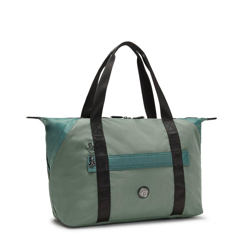 Kipling Art Medium Duffle Bags Green | Ki1975C