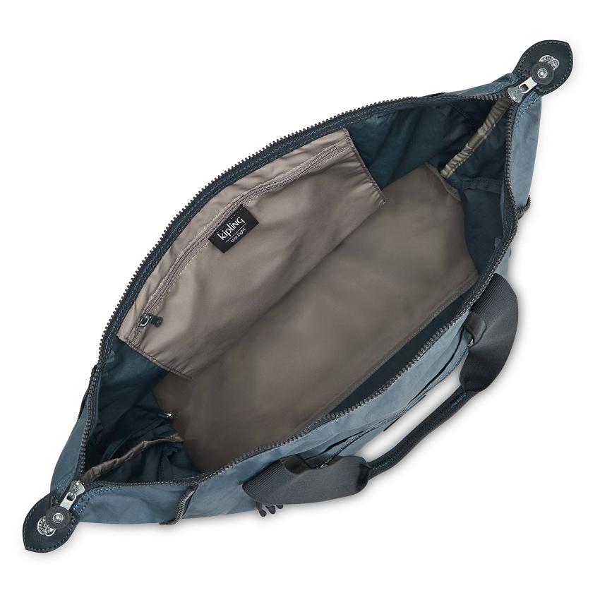 Kipling Art Medium Gym Bags Navy Grey | Ki1070O