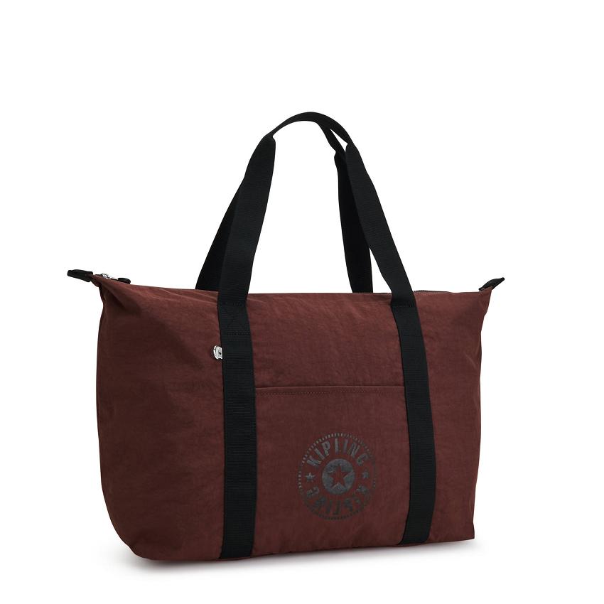 Kipling Art Medium Lite Duffle Bags Burgundy | Ki2110N