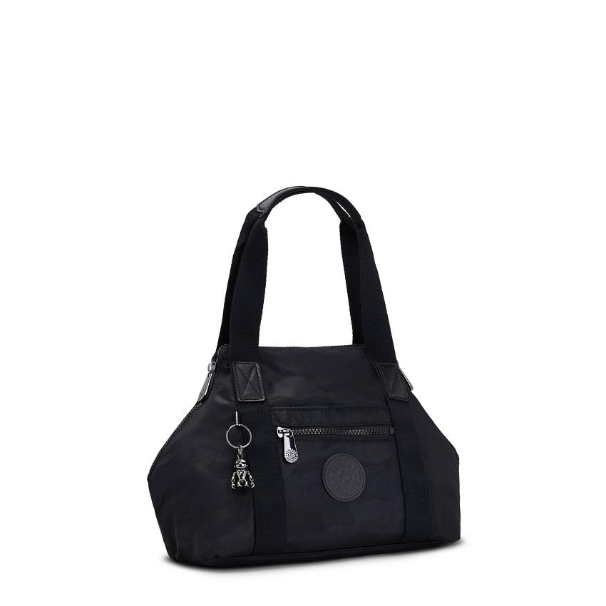 Kipling Art Mini Shoulder Bags Black Camo | Ki2065B