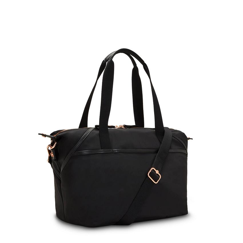 Kipling Art Organized Tote Bags Rose Black | Ki2009I