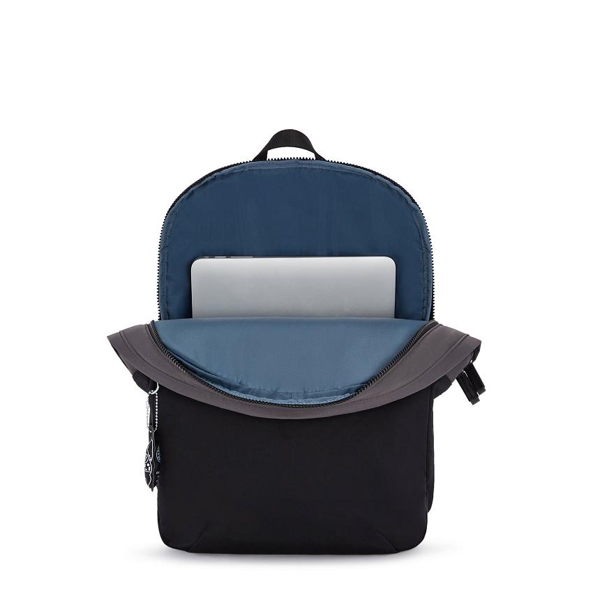 Kipling Ayano Laptop Backpacks Black | Ki2111M