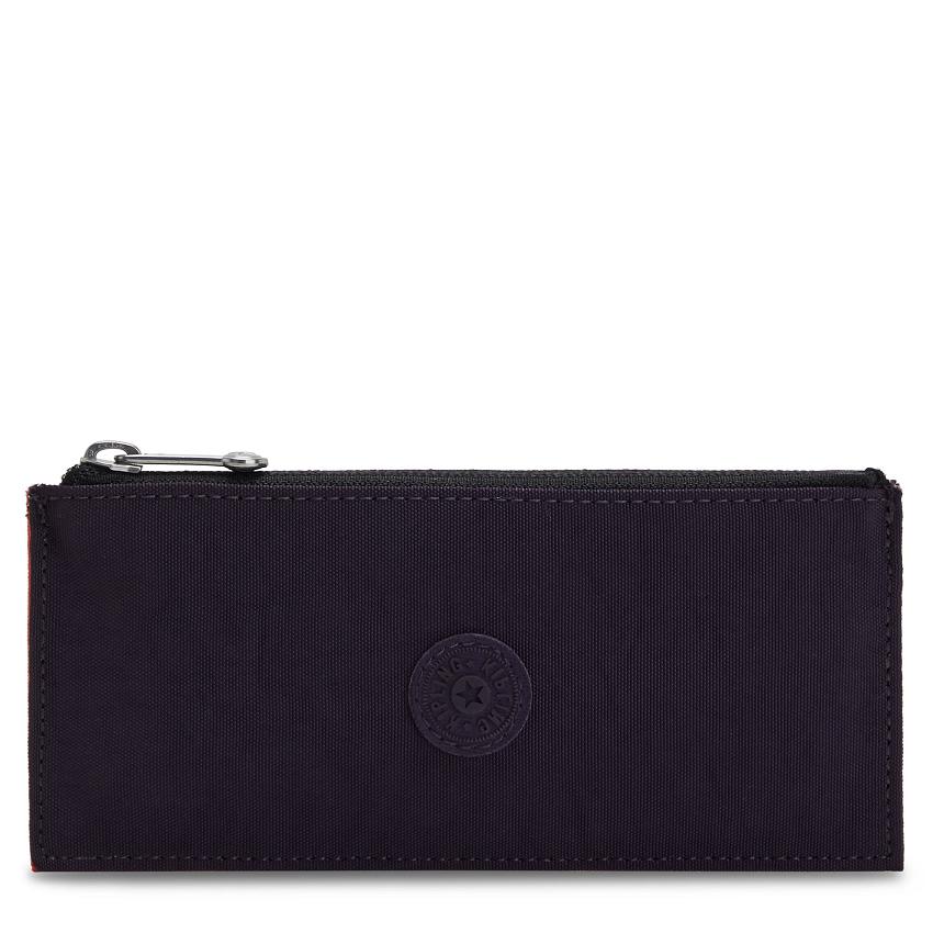 Kipling Brion Wallets Blue Red Silver | Ki2124O