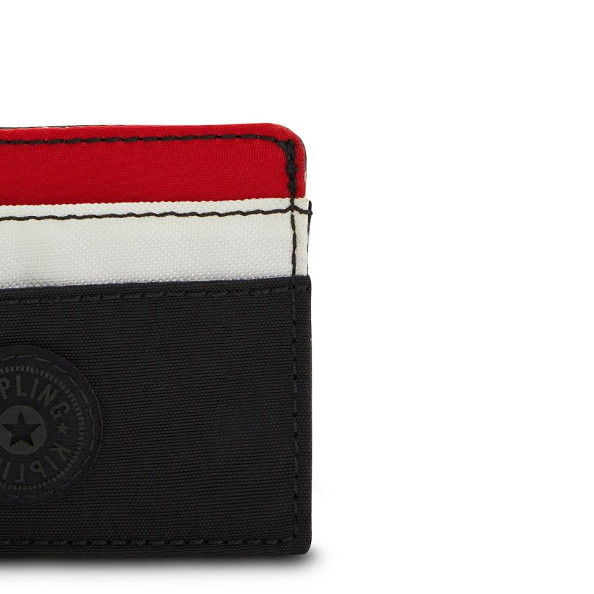 Kipling Cardy Wallets Black Red | Ki2181R