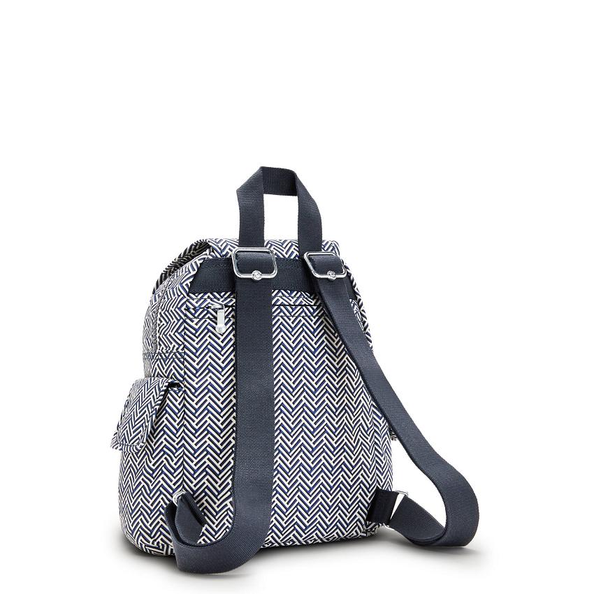 Kipling City Pack Mini Backpacks Blue white | Ki1368S