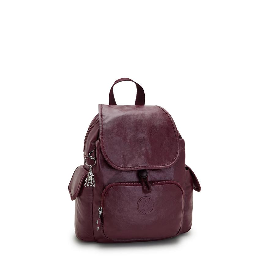 Kipling City Pack Mini Backpacks Burgundy | Ki1395I