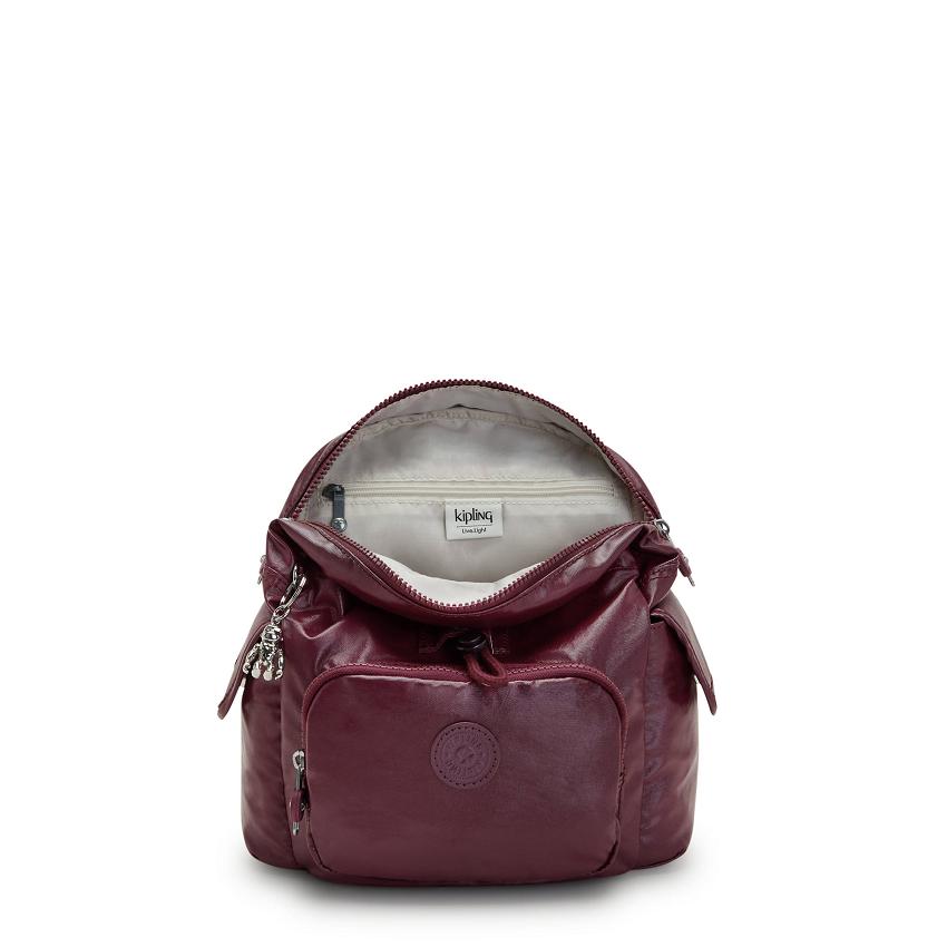 Kipling City Pack Mini Backpacks Burgundy | Ki1395I