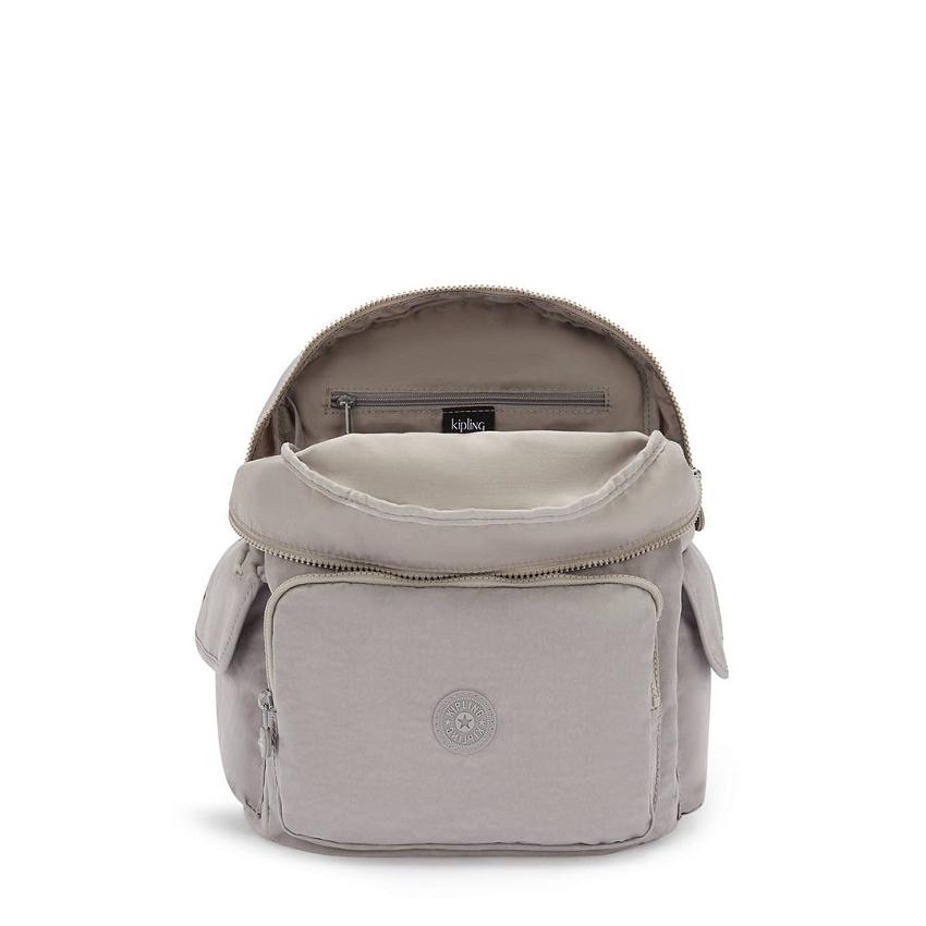 Kipling City Pack School Backpacks Grey | Ki1391R