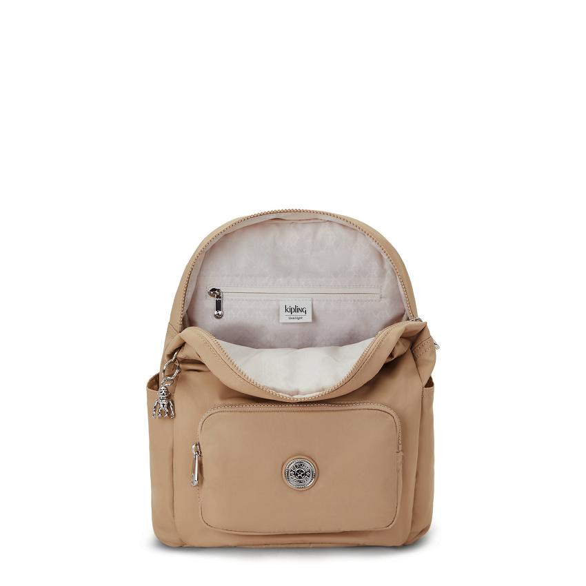 Kipling City Pack Small Backpacks Beige | Ki1476Q