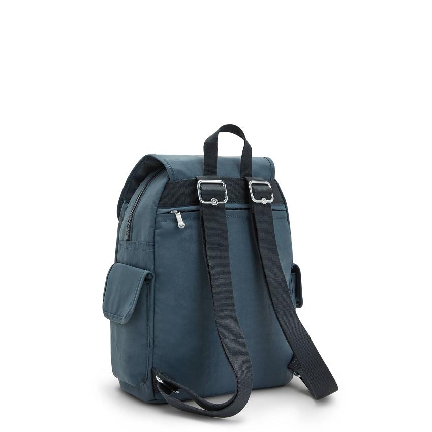 Kipling City Pack Small Backpacks Navy Grey | Ki1468Q