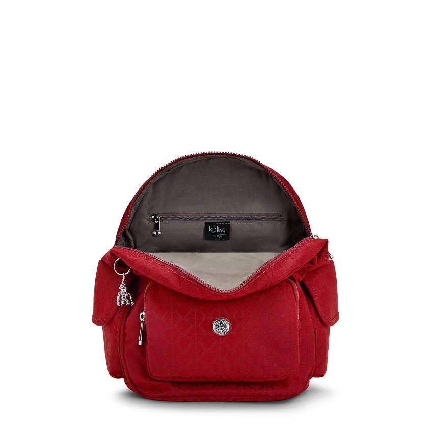 Kipling City Pack Small Travel Backpacks Red | Ki1082E