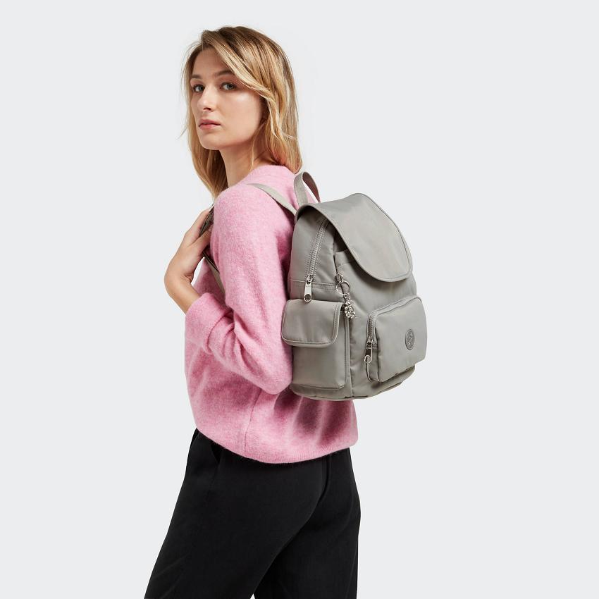 Kipling City Pack Small Travel Backpacks Grey | Ki1923A