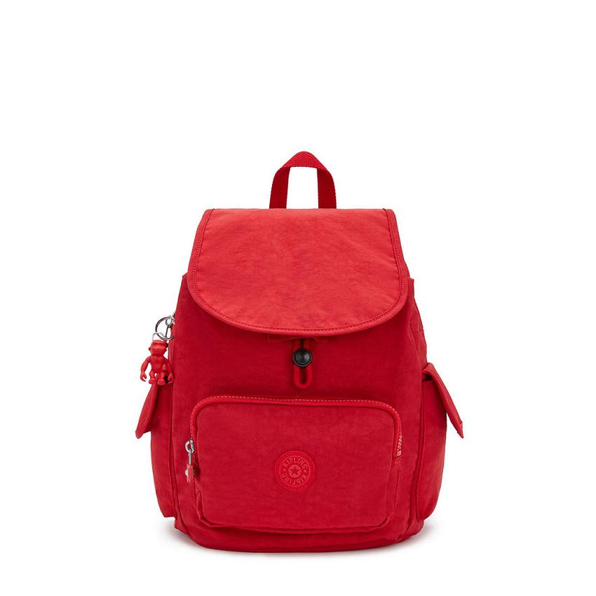 Kipling City Pack Small Travel Backpacks Red | Ki1977B