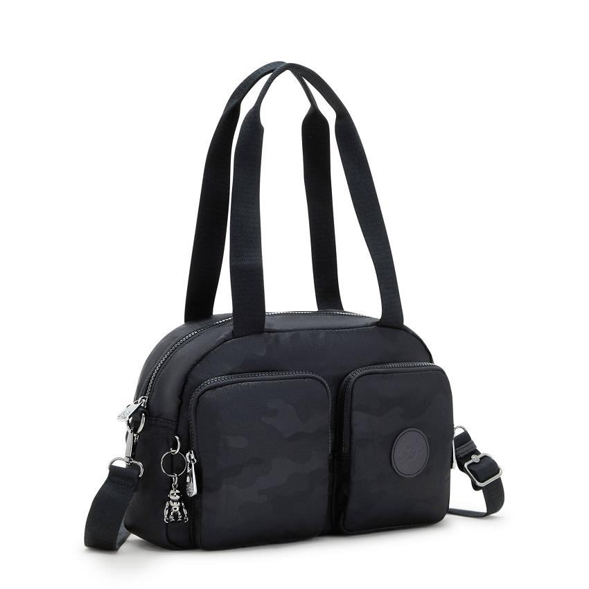 Kipling Cool Defea Crossbody Bags Black Camo | Ki1040T