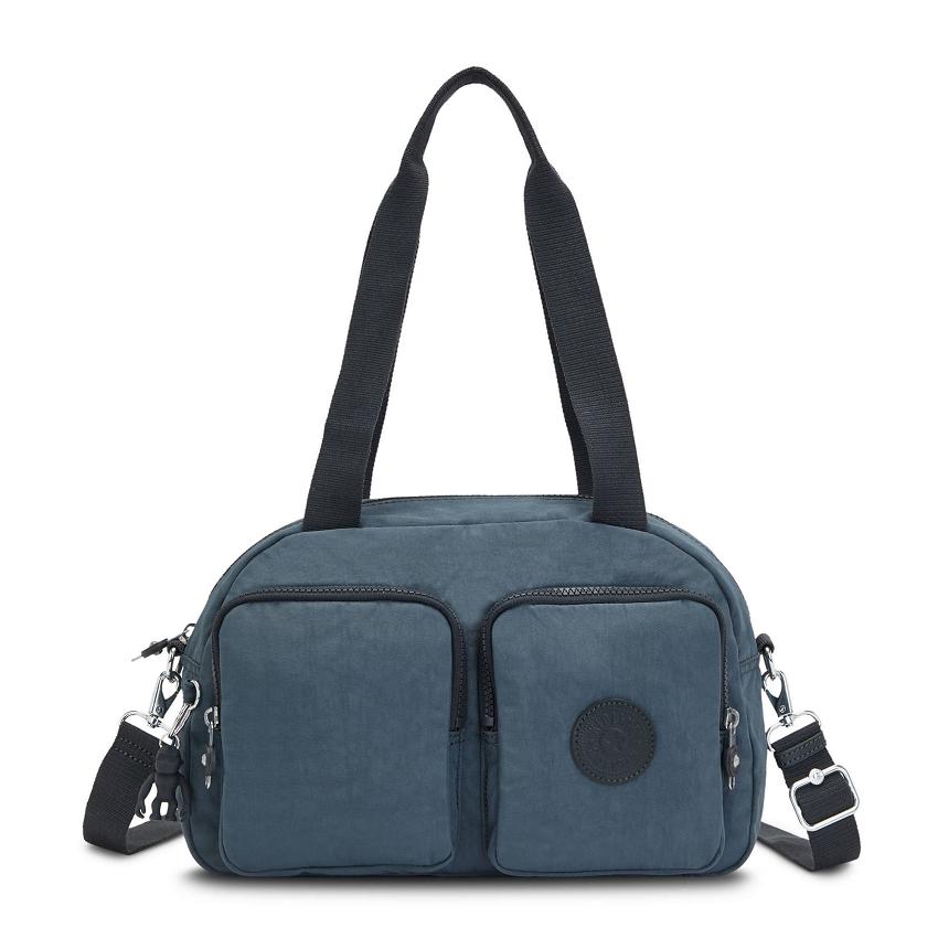 Kipling Cool Defea Crossbody Bags Navy Grey | Ki2073G