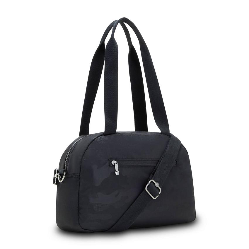 Kipling Cool Defea Shoulder Bags Black Camo | Ki1240E