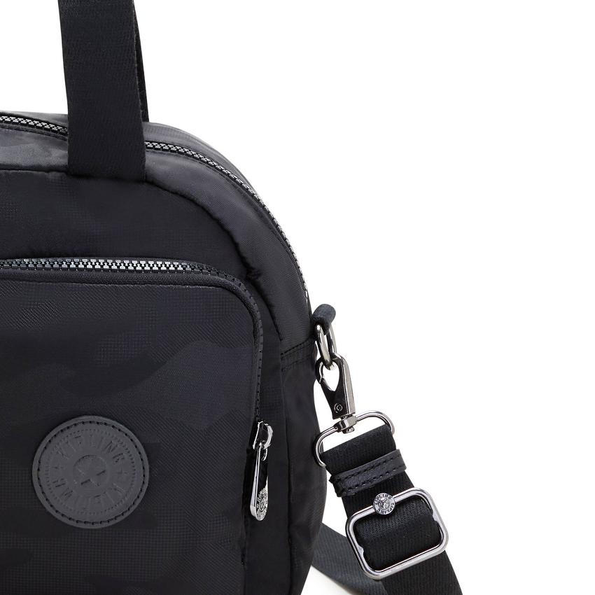 Kipling Cool Defea Shoulder Bags Black Camo | Ki1240E