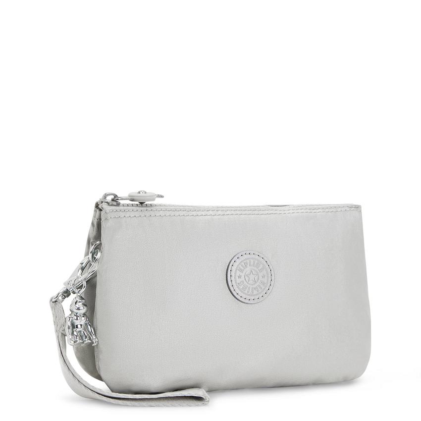 Kipling Creativity Extra Large Makeup Bags Silver | Ki1050K