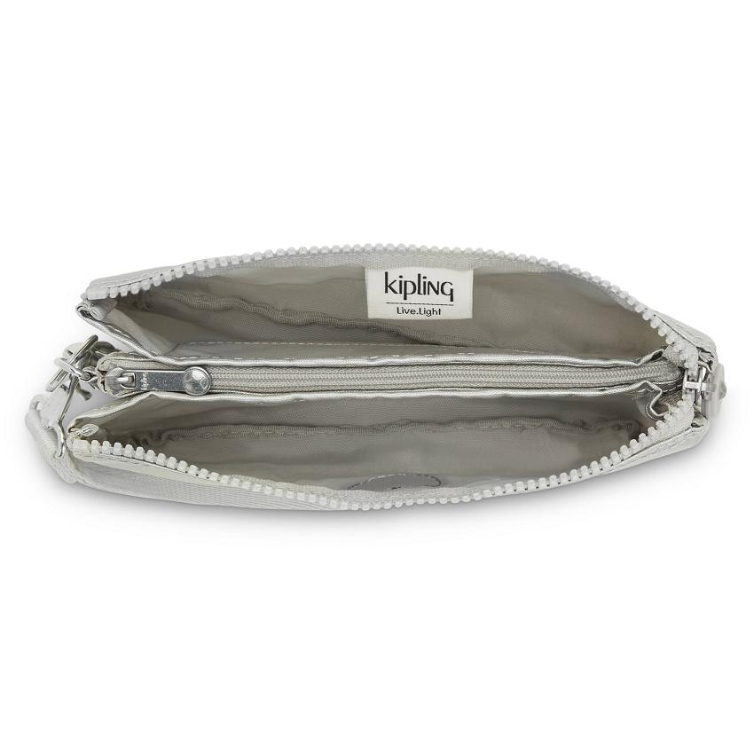 Kipling Creativity Extra Large Makeup Bags Silver | Ki1050K