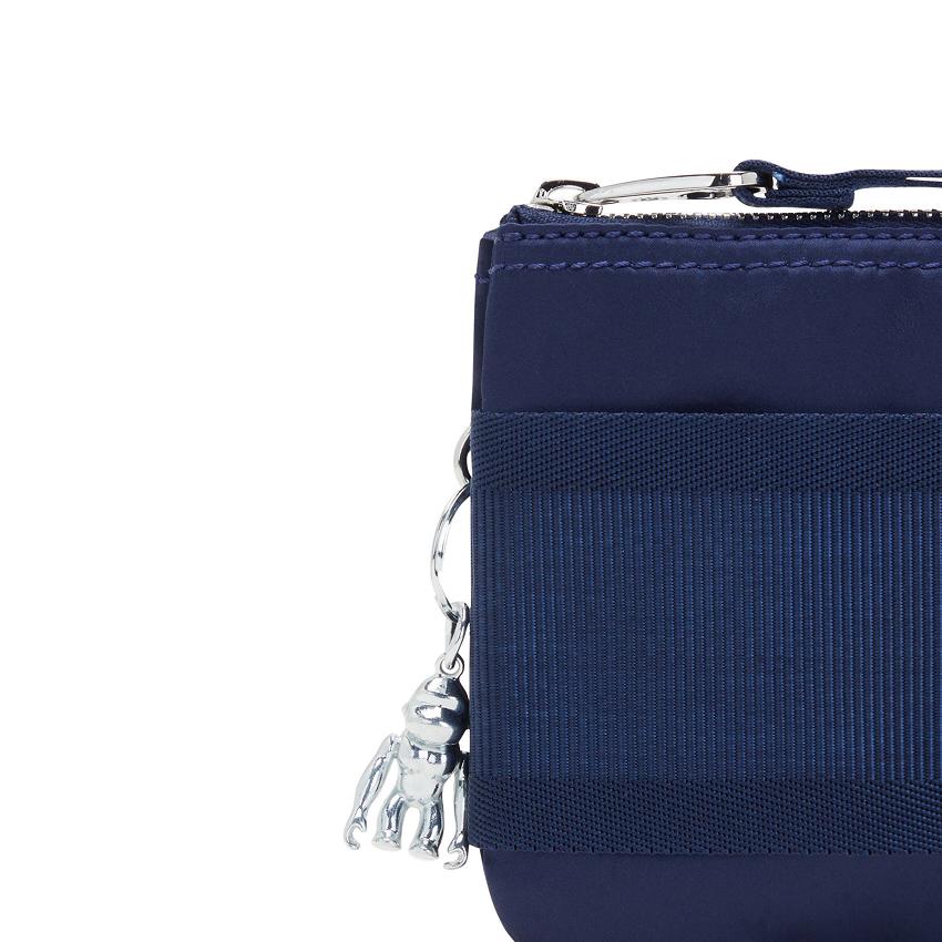 Kipling Creativity Extra Large Wallets Blue Stripes | Ki1049J